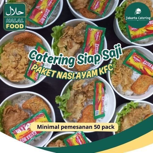 

TERMURAH - Paket Nasi Hemat Ayam Cryspi Enak Halal Makanan Siap Saji Untuk Acara Paling Laris