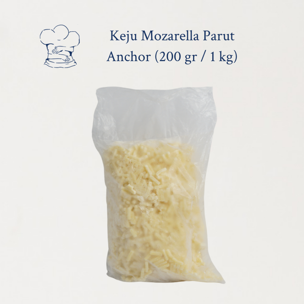 

Keju Mozzarella Shredded Anchor 250gr dan 1kg