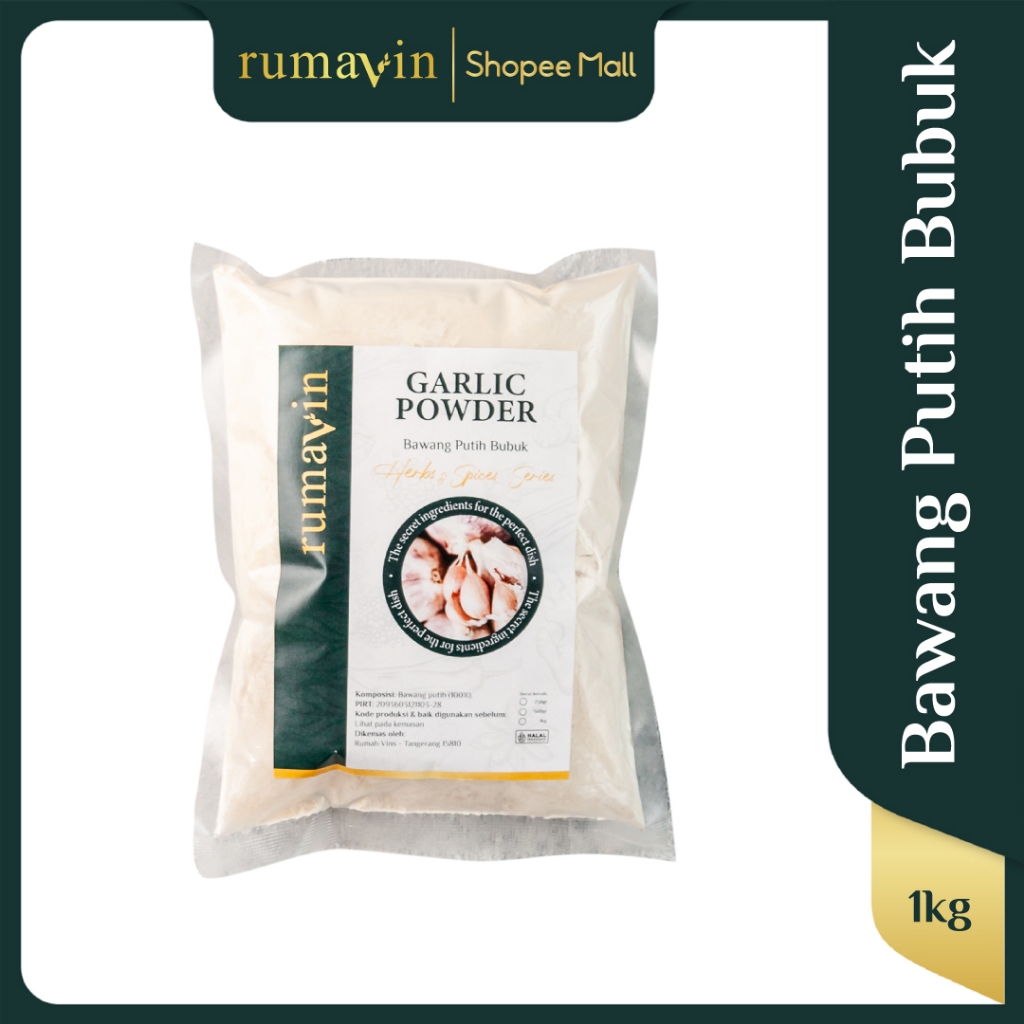 

RUMAVIN - Premium Garlic Powder / Bawang Putih Bubuk