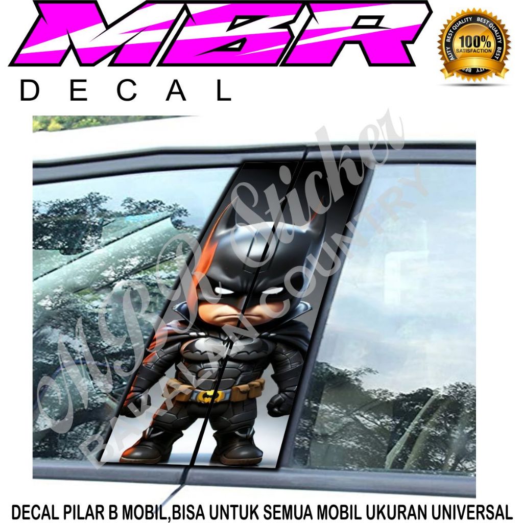 STIKER PILAR KACA MOBIL.STIKER PILAR MOBIL UNIVERSAL,DECAL PILAR