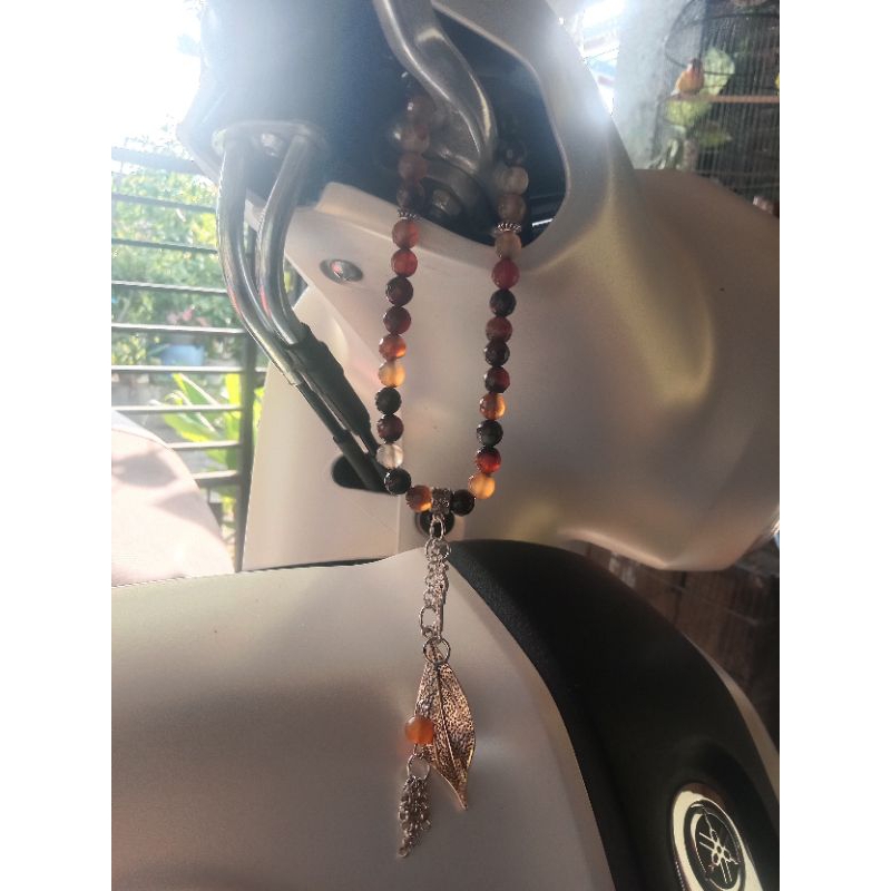 tasbih batu alam cutting 8 mm isi 33