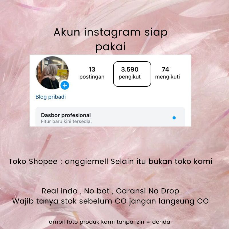 AKUN INSTAGRAM REAL AKUN IG REAL 3000