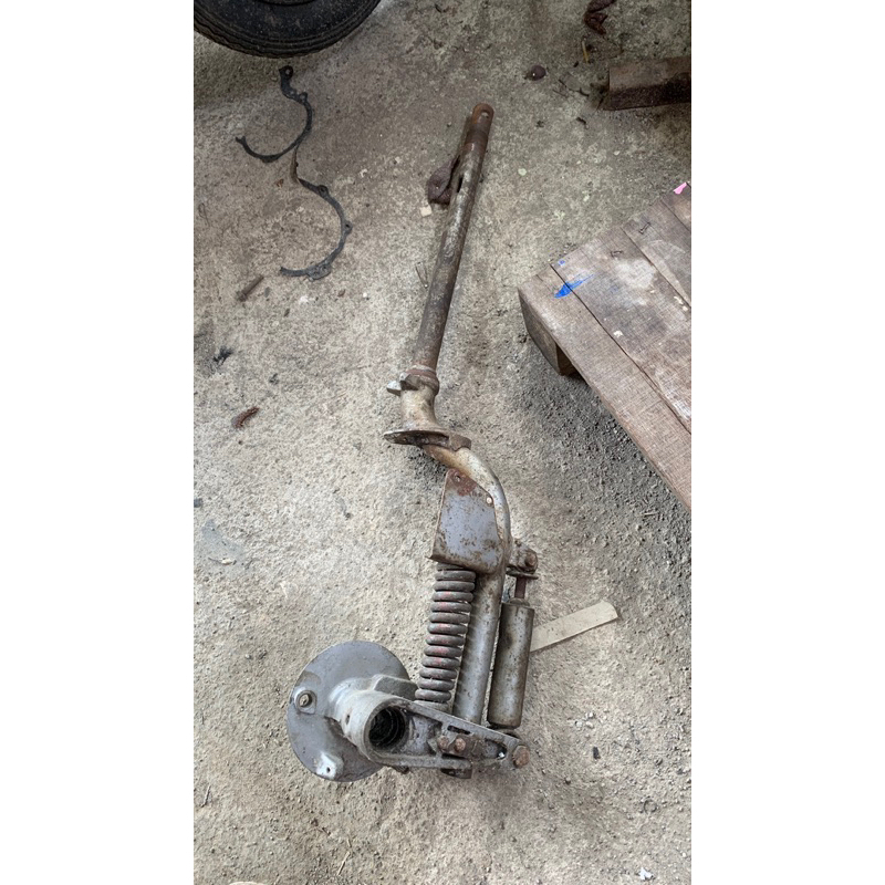 FORK VESPA SUPER SPRINT BAJAJ FORK KAKI TIGA