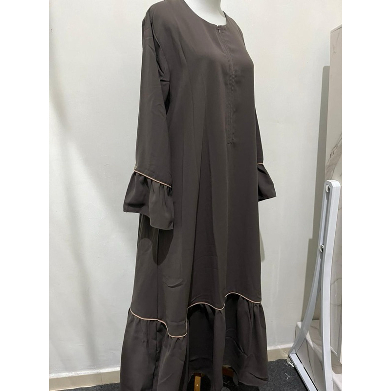 Abaya mewah simple elegan