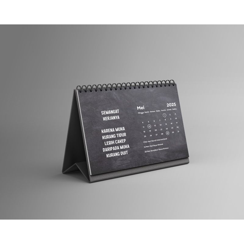 

2025 Desk Calendar to Brighten Your Day at Work