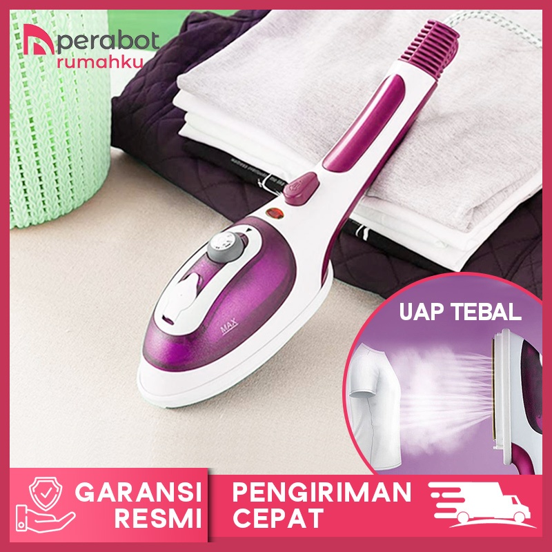Setrika Uap Low Watt - Setrika Baju Gosokan Uap Clothes Steamer Iron