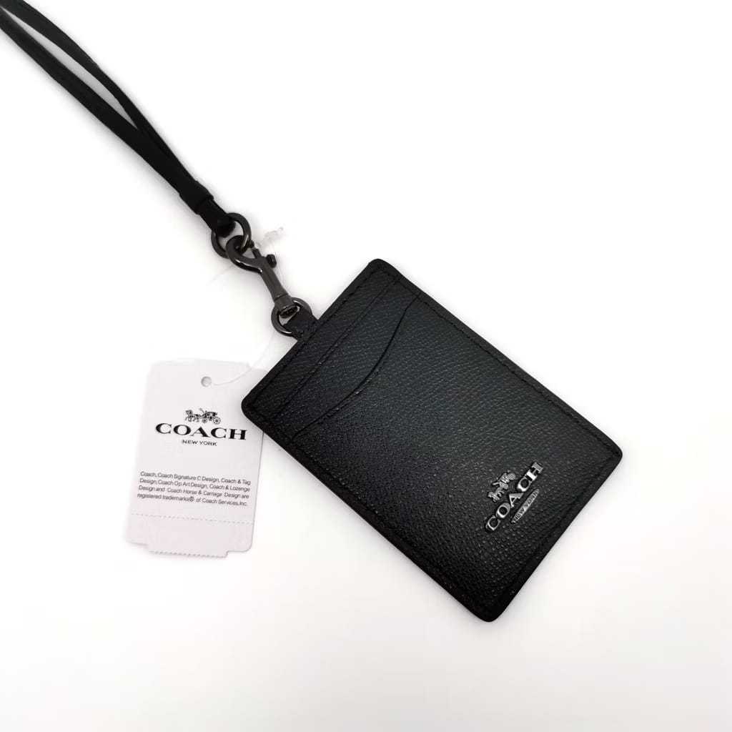 

Lanyard Ch F57312 In Leather All Black