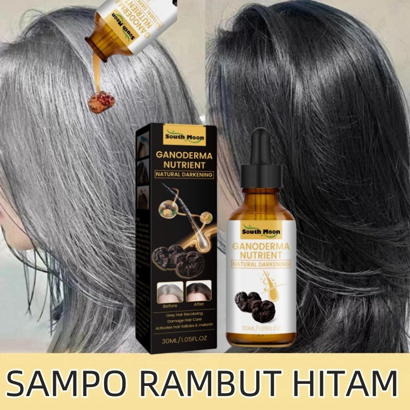 Serum penghitam rambut Semir rambut hitam Serum penghilang uban permanen penghitam rambut uban semir