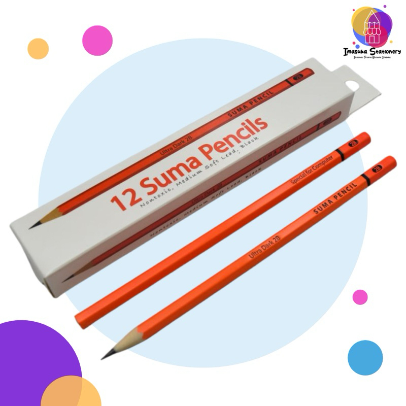 

Pensil 2B Suma 1 Pack 12 Pcs