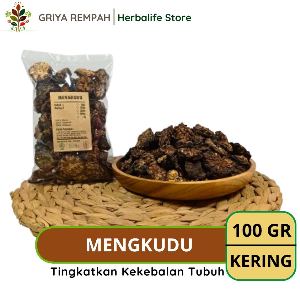 

BUAH MENGKUDU KERING 100 GRAM Pace Ramuan Rempah Herbal Alami Jamu Tradisional untuk Kesehatan dan Vitalitas Tubuh Mangkudu Simplisia Bentis Morinda citrifolia