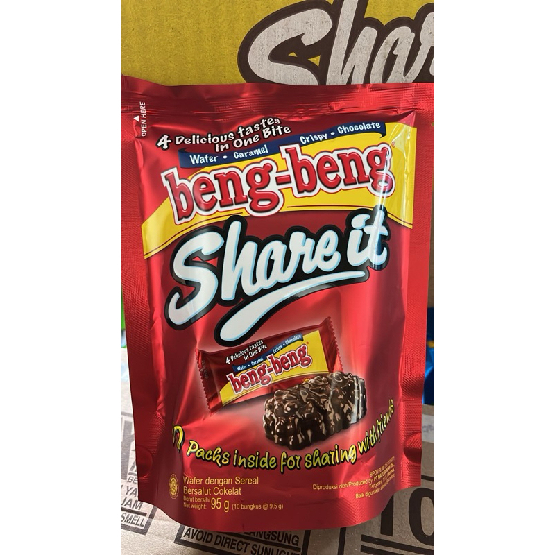 

Beng-Beng Wafer Caramel Share It ( 95g )