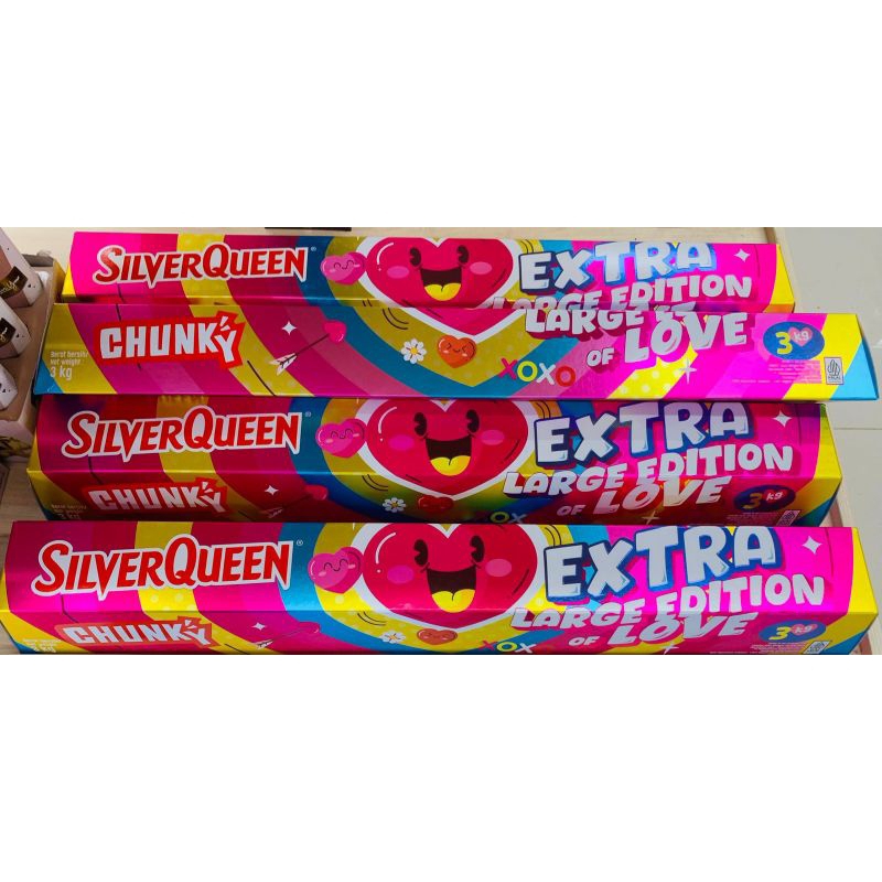 

SIlVERQUEEN CHUNGKYBAR 3KG EDISI VALENTINE