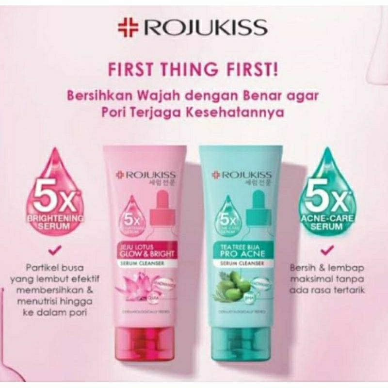 ROJUKISS Serum Brightening Cleanser