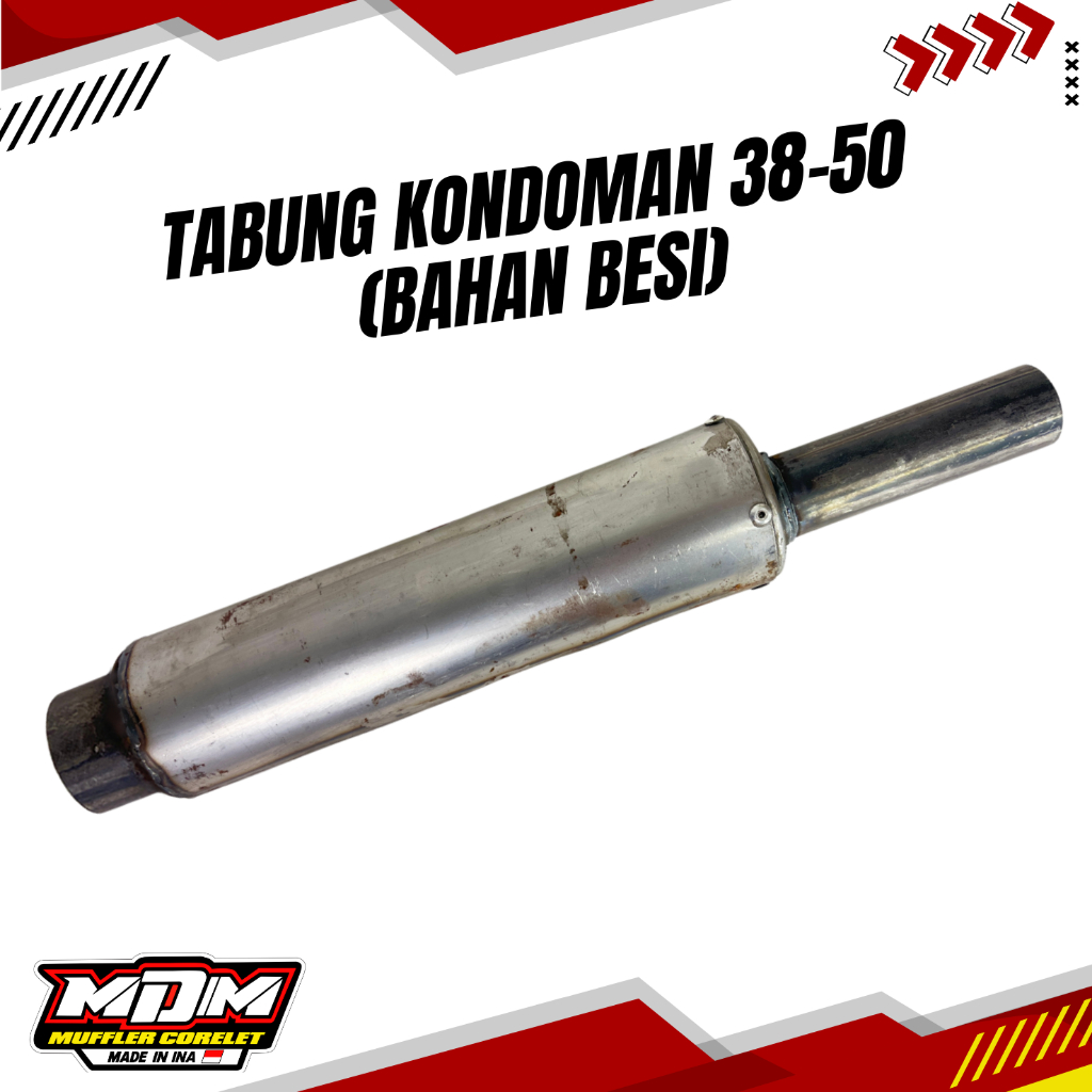 MDM RACING MUFFLER Tabung kondoman Engker Bor 38/45 45/45 45/50