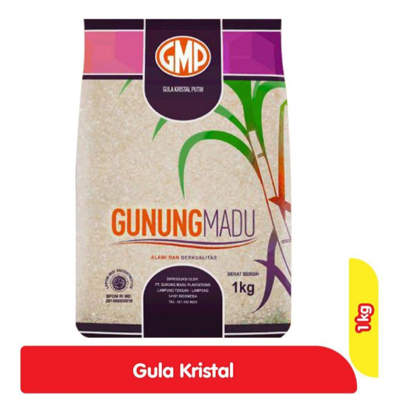 

GMP Gula pasir kristal putih 1kg