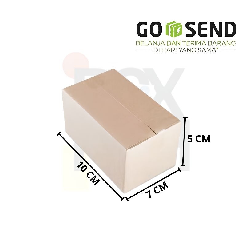 

Kardus packing box package uk 10×7×5 cm