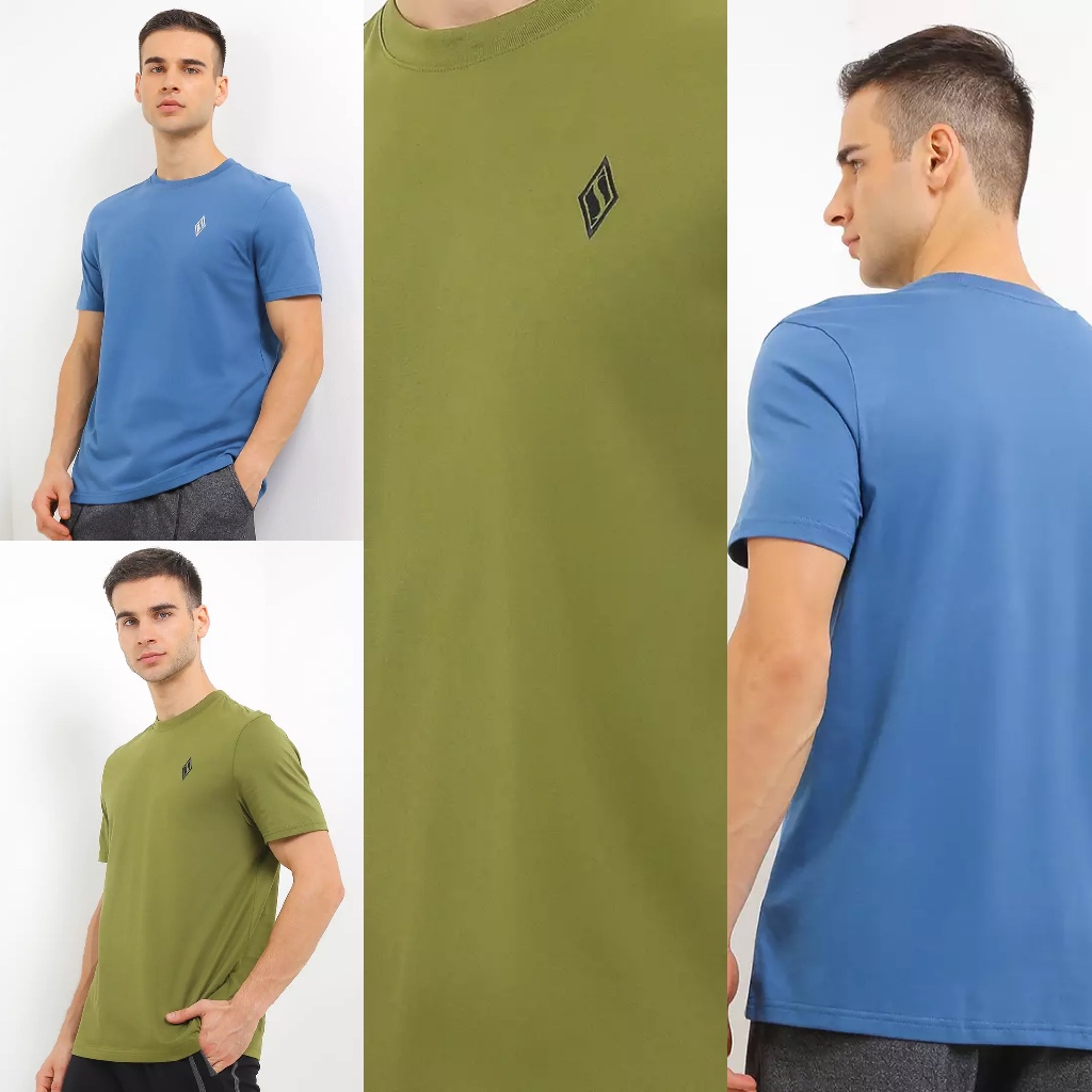 Skechers Men T-Shirt Original (Kaos Pria ss)