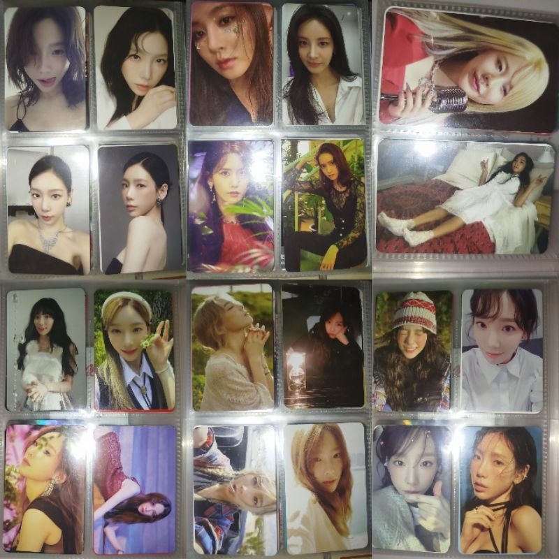 [BACA DESC] PC Photocard Official Taeyeon Jessica Sunny Yuri Yoona Seohyun SNSD