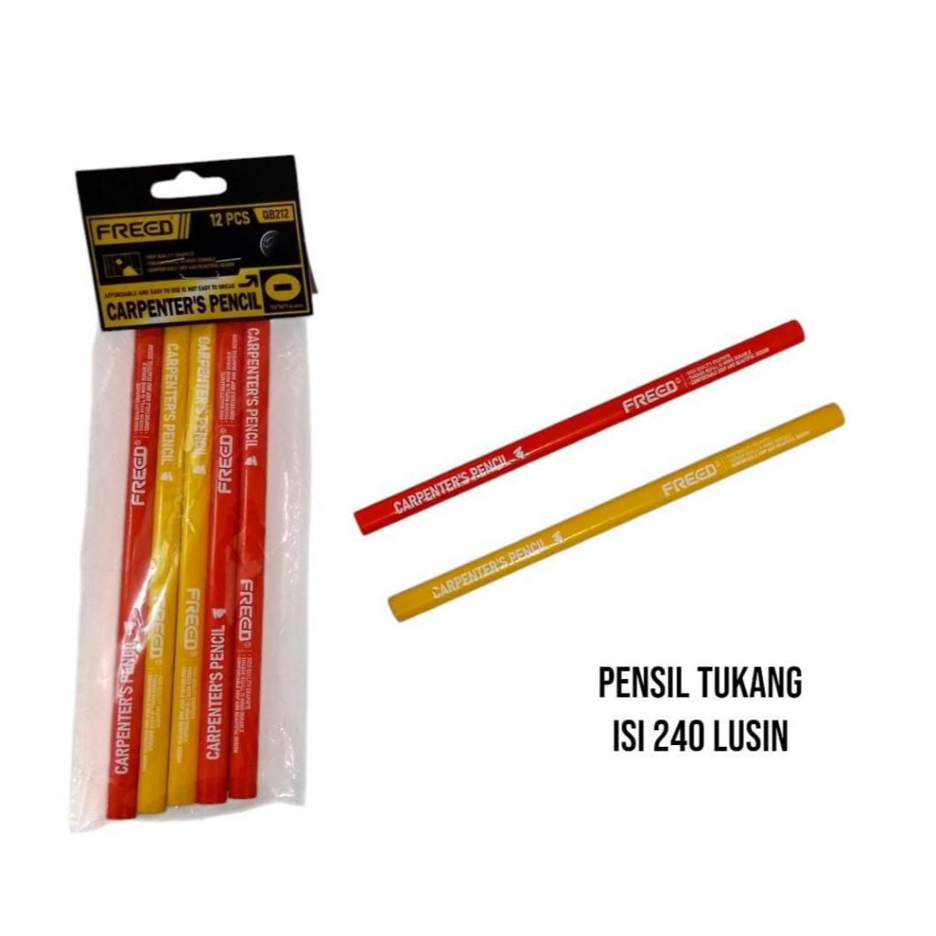 

Pensil Tukang kayu / Pensil tukang bangunan/ PENSIL TUKANG KAYU BANGUNAN MURAH