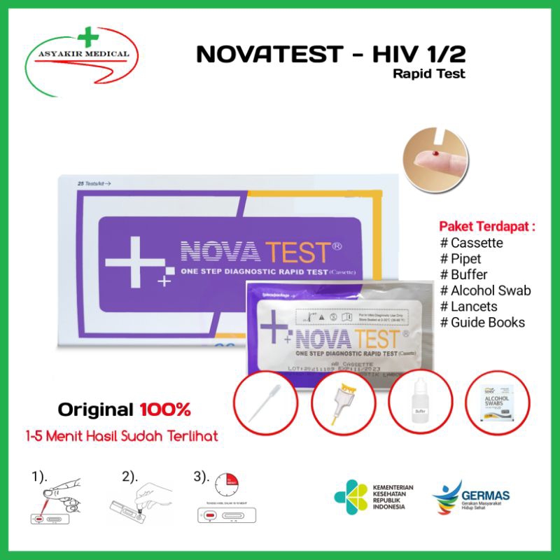 Onestep HIV | Test HIV | Tes HIV IS Akurat 99,99%