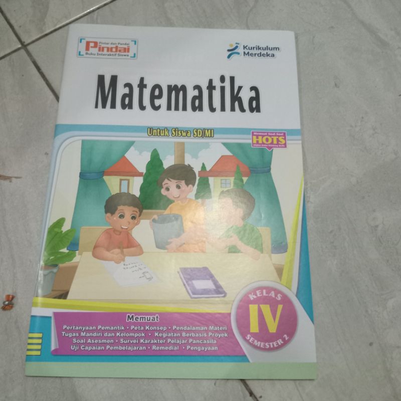 LKS Matematika kelas 4 SD MI semester 2 kurikulum merdeka