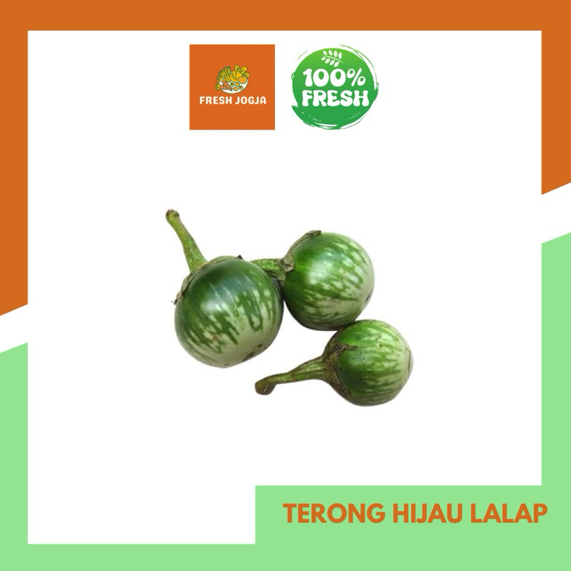

Terong Hijau Lalap per 250gr | Fresh Jogja