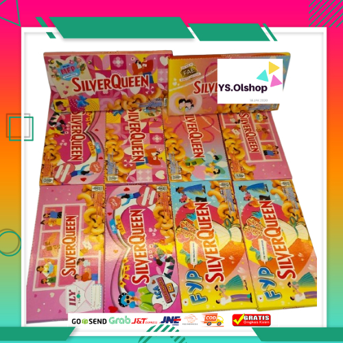

New Edition !! SILVERQUEEN 55 GR X 2 Pcs FYP SPECIAL CASHEW ALMOND MURAH