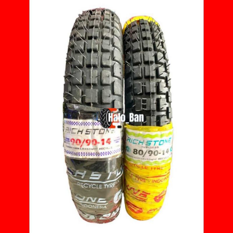 Terlaris Ban Trail Tubeles 80/90-14 Ban Tril 90/90-14 Ring 14 Tubeles Ban 80/90-14 Ban Matic Trail