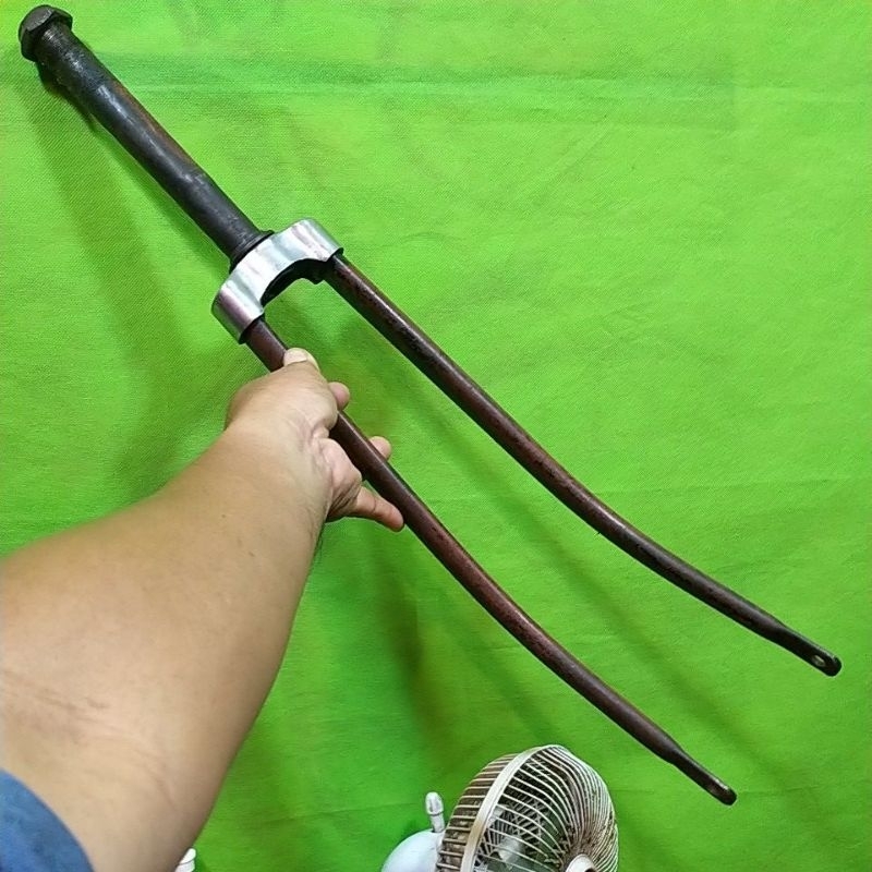 fork garbu sepeda onthel belandaan