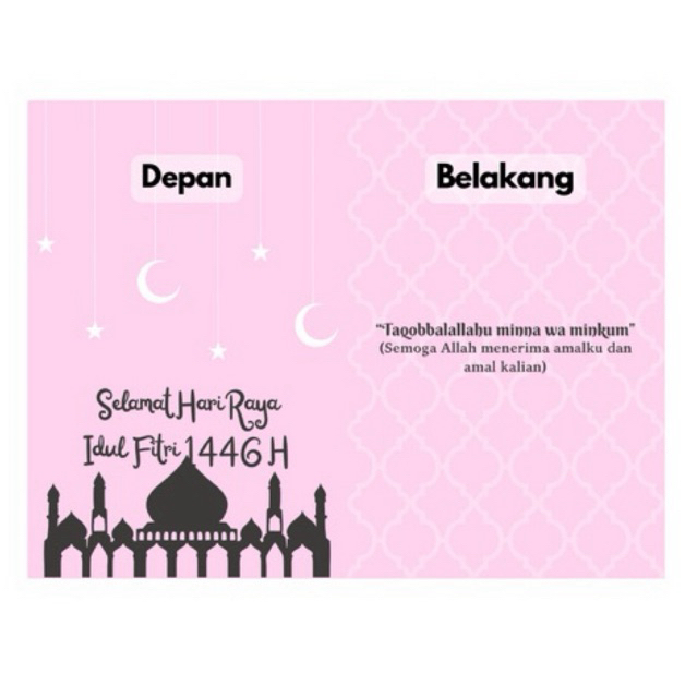 

(10pcs) Amplop Uang Lebaran Tema Pastel / Amplop Hari Raya Idul Fitri