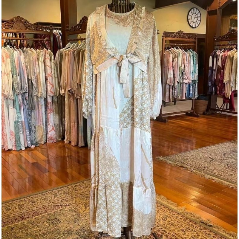 Haira Dress by Dian Pelangi LIMITED EDITION Baju Maxi Gamis Abaya Kaftan Gaun Outfit Pesta Pernikaha