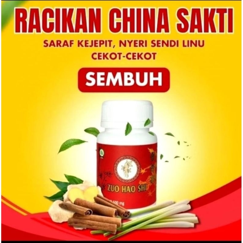 Obat Zuo Hao Shi Kapsul Nyeri Sendi Saraf Kejepit Kesehatan Tulang Otot Asli Herbal China