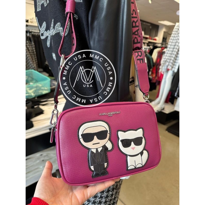 KL MAYBELLE CROSSBODY  CAMERA BAG KARL DUO