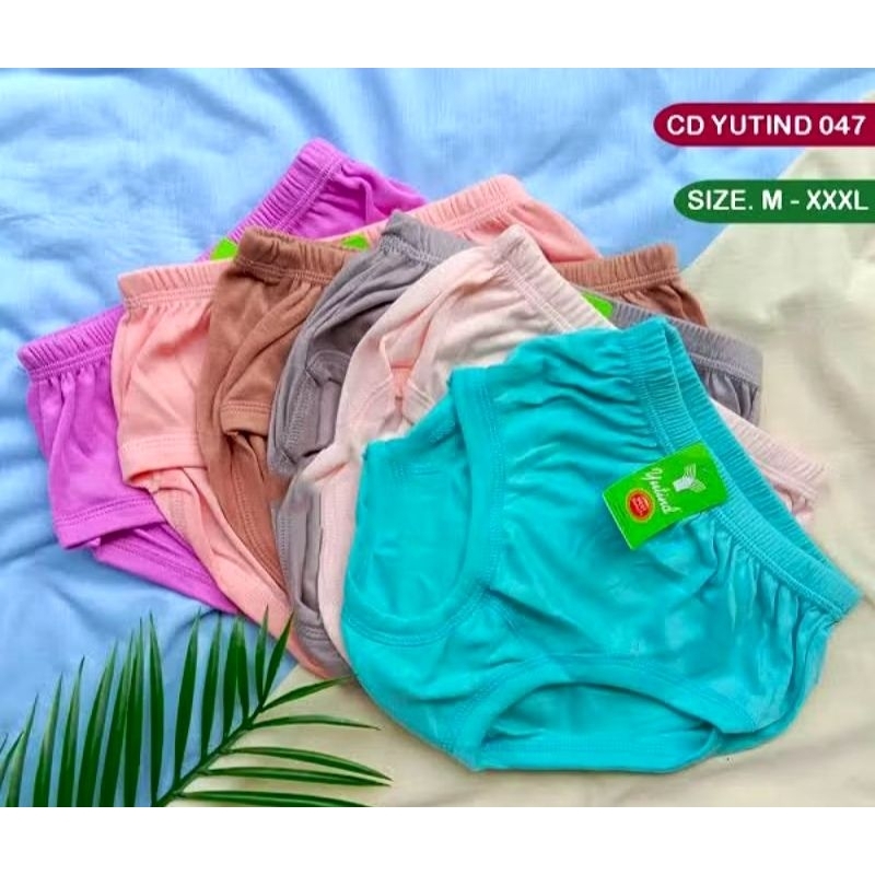 6 Pcs CD Wanita Merk Yutin