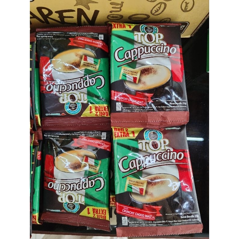 

Top coffee top cappuccino renteng (15s)