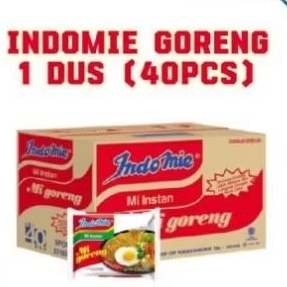 

INDOMIE GORENG PERDUS ISI 40 PCS{HARGA 1 DUZ}