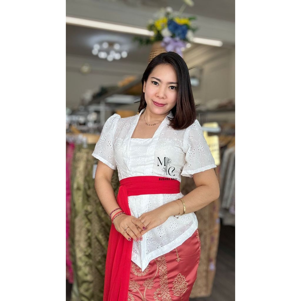 kebaya katun alea polos