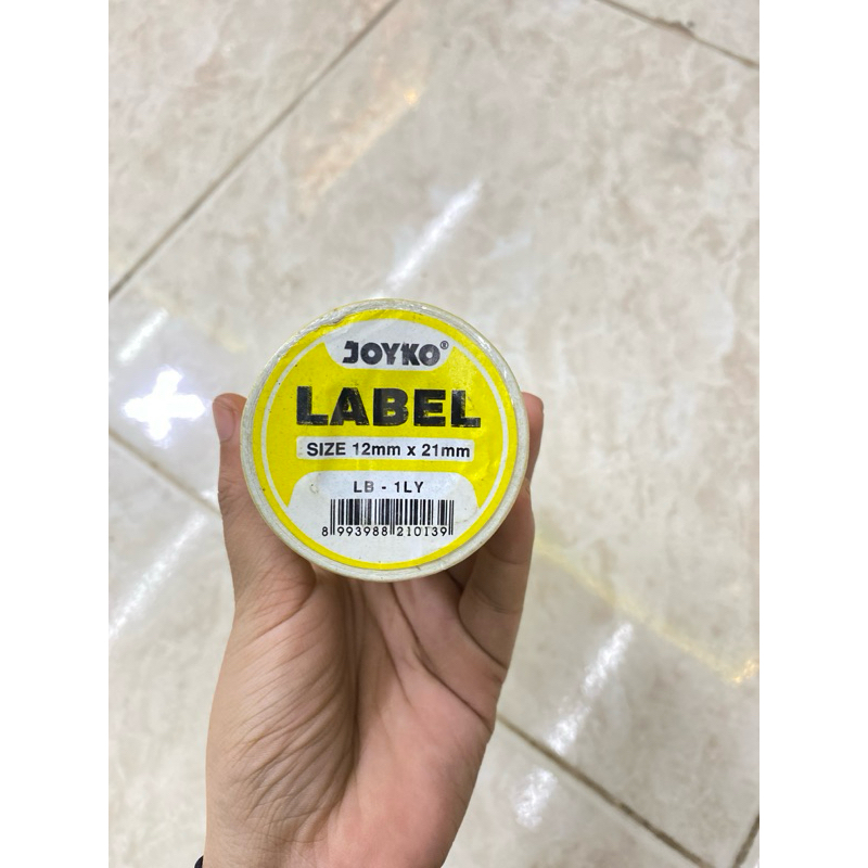 

Joyko Label LB - 1LY Size 12mm x 21mm