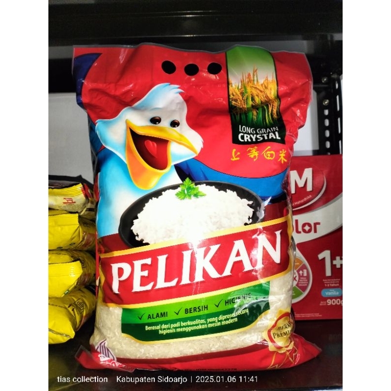 

Beras Pelikan Premium 5Kg