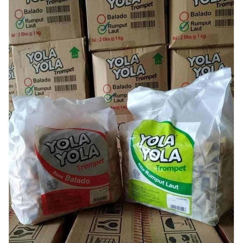 

Yola Yola Terompet Varian Balado dan Rumput Laut 250gram