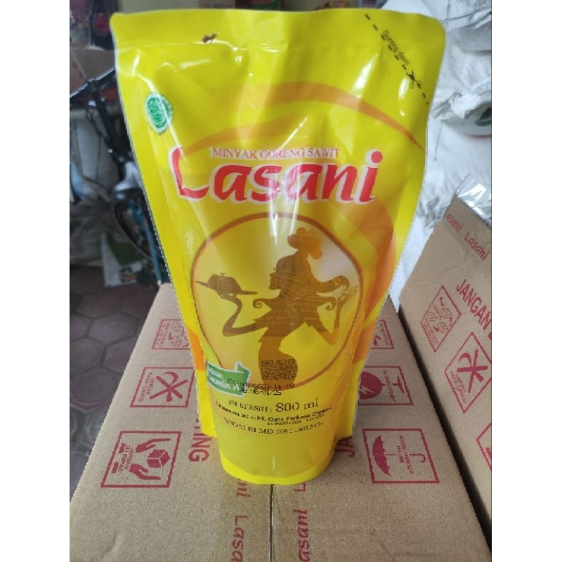 

Lasani minyak goreng 800mL