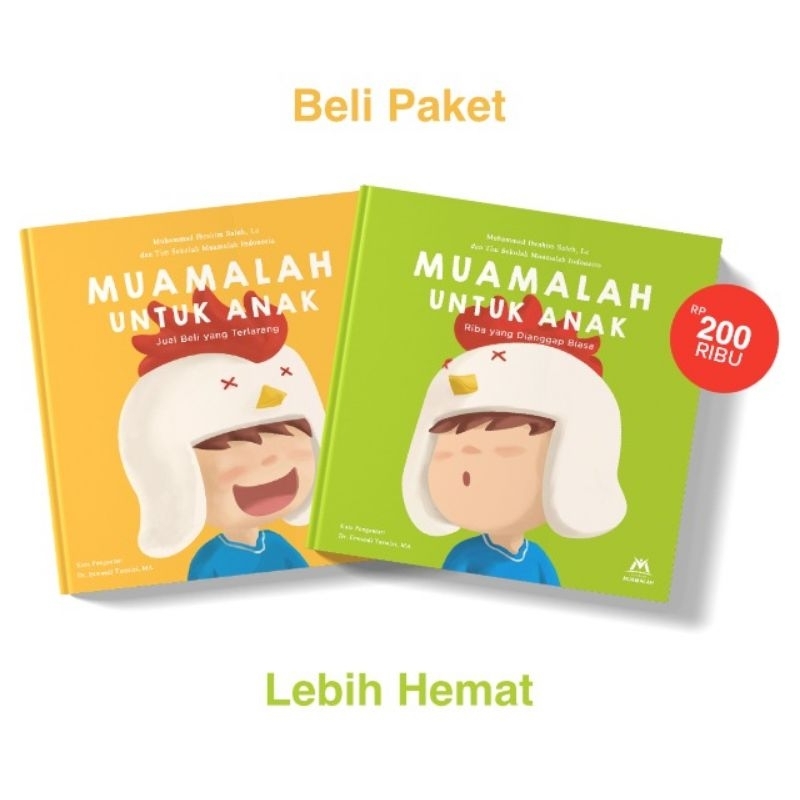 Paket Muamalah Untuk Anak 23 (Kuning Hijau)
