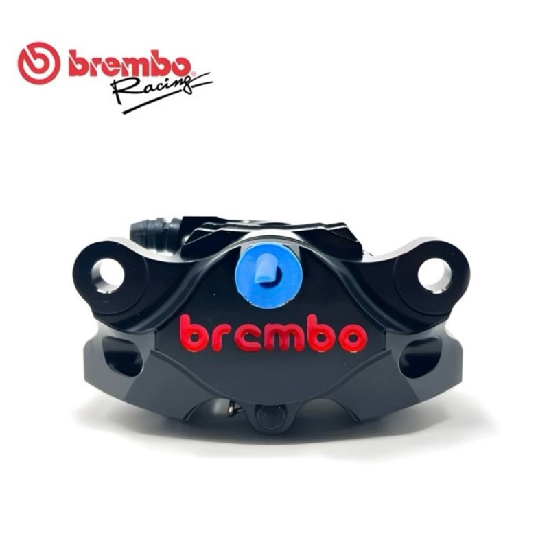 kaliper brembo p2 cnc billet black ori italy