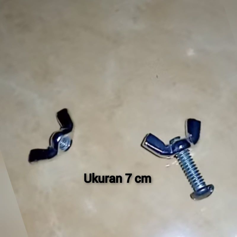 mur. baut kupu - kupu untuk backdrop triplek lipat