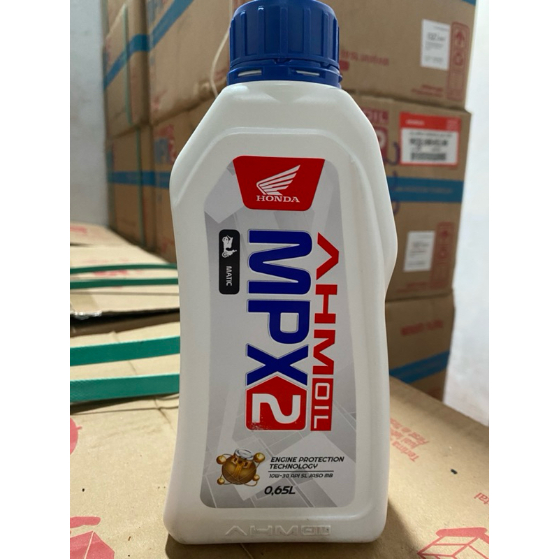 OLI MPX 2 650ml OLI MESIN MOTOR MATIC 0,65 HONDA MATIC VARIO,GENIO,BEAT