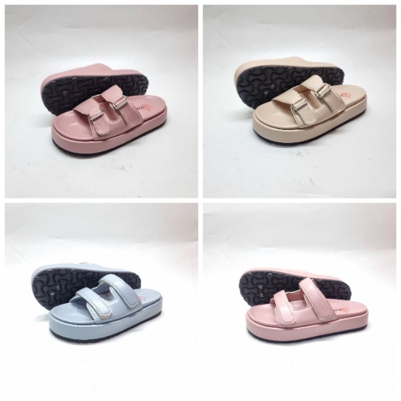 Donatello - Sandal anak perempuan slop / sandal anak perempuan slide size 31-35