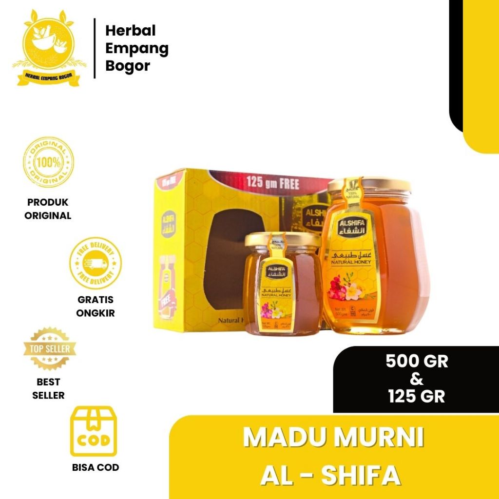 

Madu Al Shifa | Madu Alshifa 500gr FREE 125gr Original | free bubble dan kardus