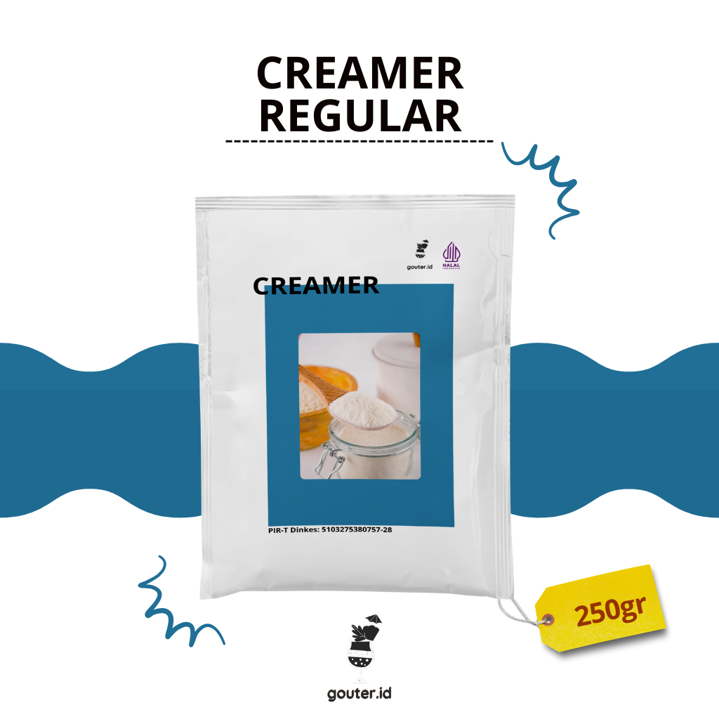 

Creamer Bubuk 250gr Regular Non Dairy Krimer Bubuk untuk Minuman Krimer Bubuk untuk Es Teler