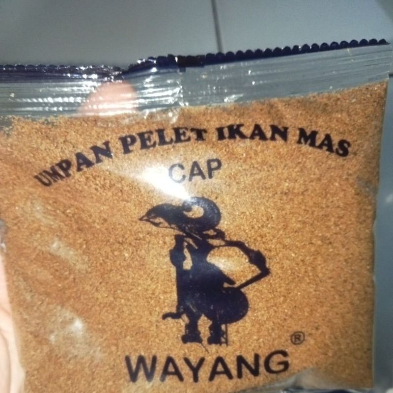 UMPAN PELET IKAN MAS CAP WAYANG