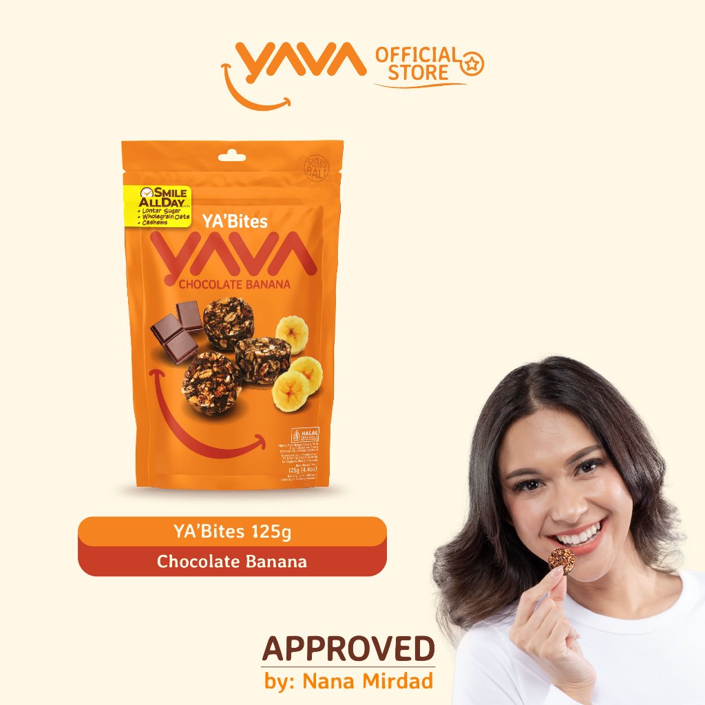 

YAVA YA'Bites Chocolate Banana 125g